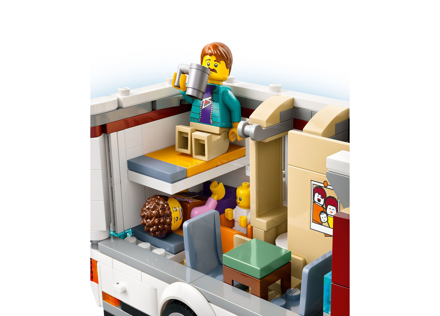 LEGO City Holiday Adventure Camper Van 385-Piece Building Set 60454