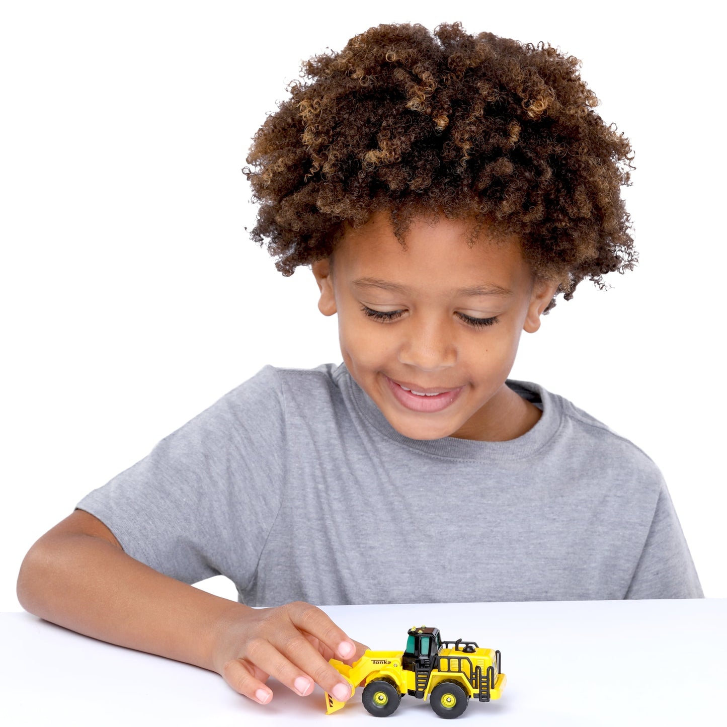 Tonka Metal Movers Combo Pack Series 2 - Front Loader & Bull Dozer with Collector Card