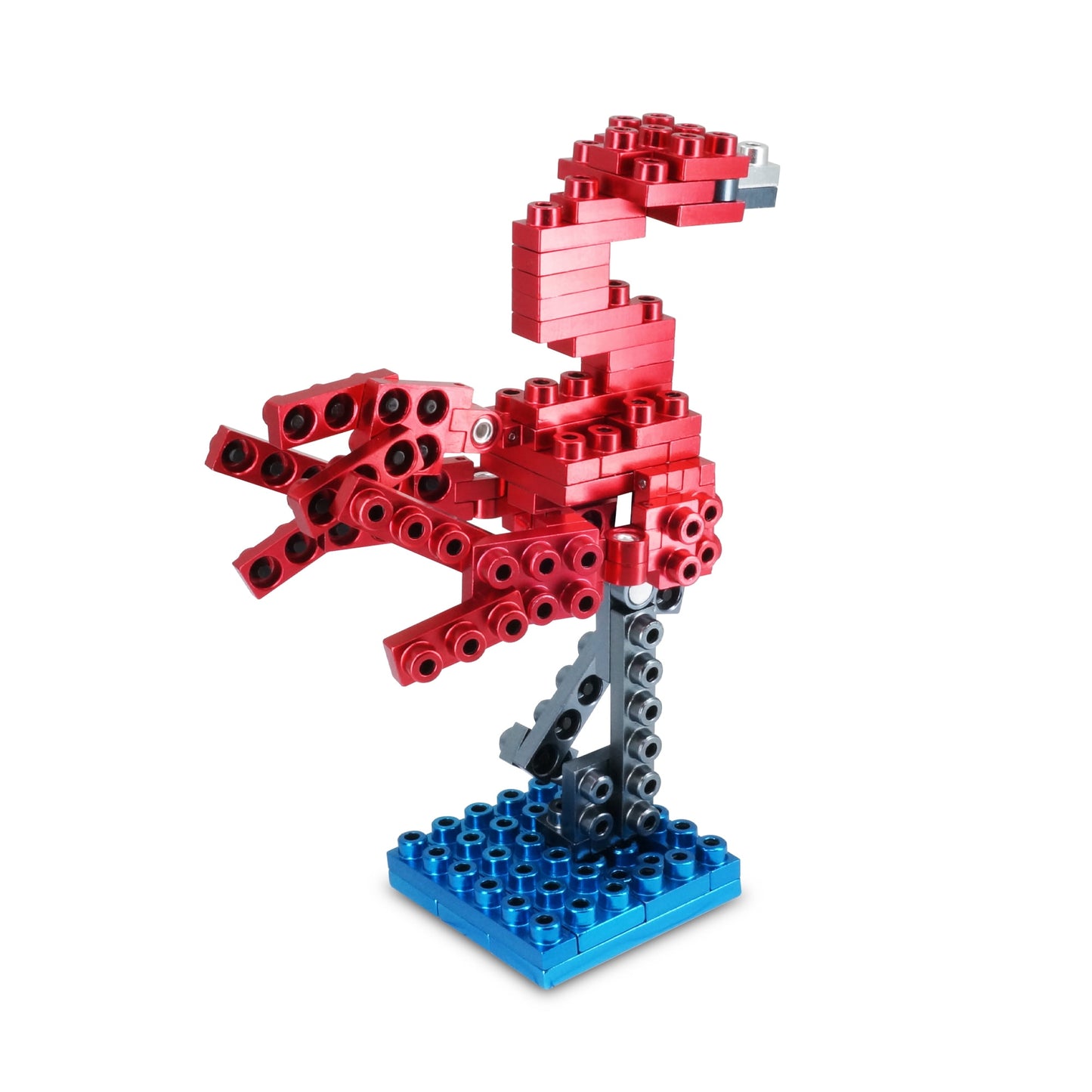 Metomics Pocket Wild Animal 112mm Metal Alloy Flamingo Kit