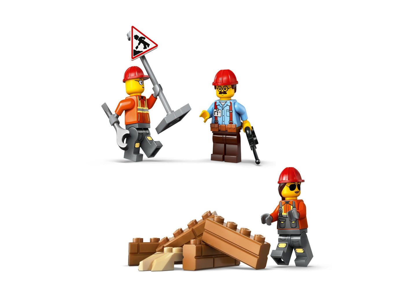 LEGO City Yellow Bulldozer 60466 Construction Toy Set - 682 Pieces