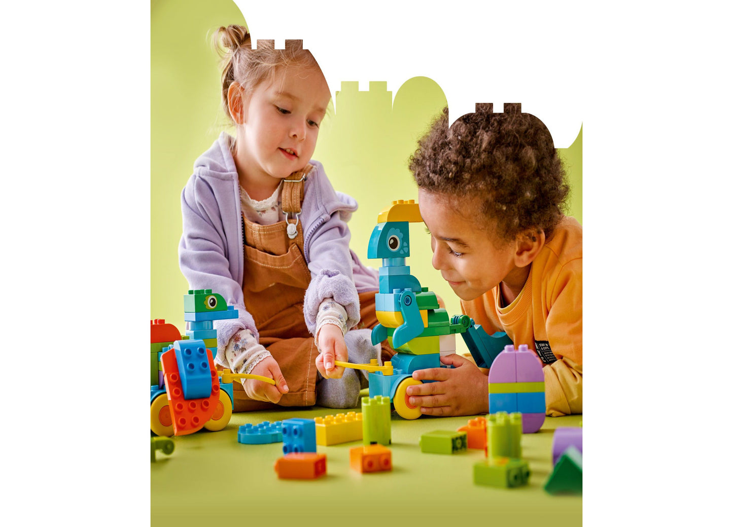 LEGO DUPLO Town Dinosaurs on Wheels 3-in-1 Building Set 10451 - 108 Pieces