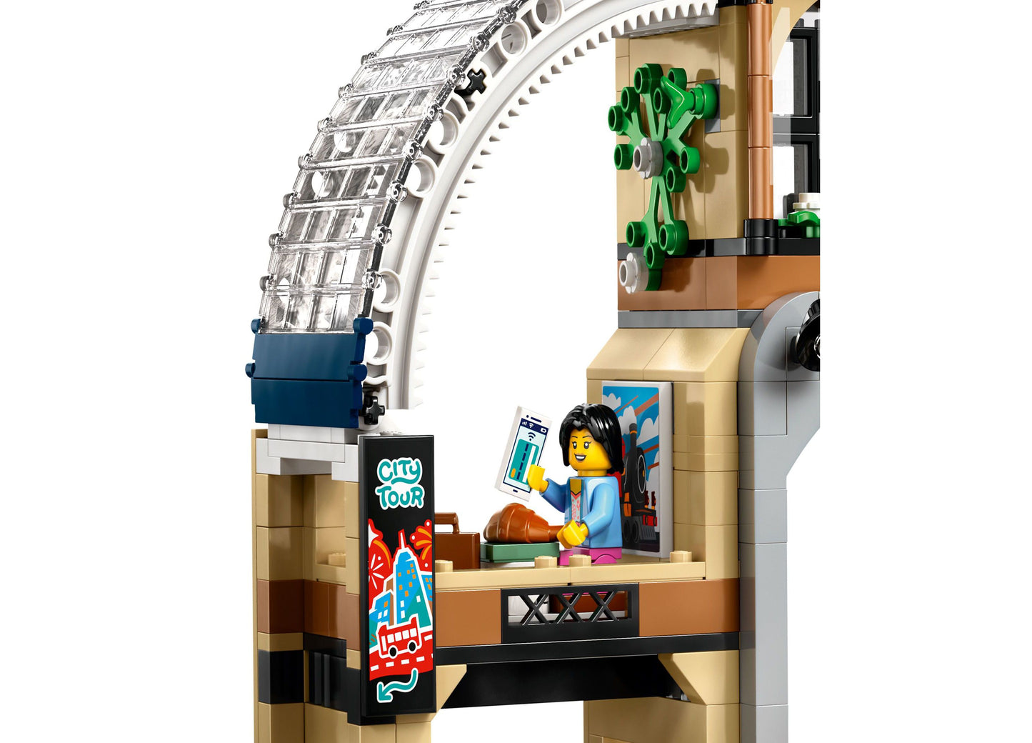 LEGO City Central Train Station 60469 Building Kit, 752 Pieces