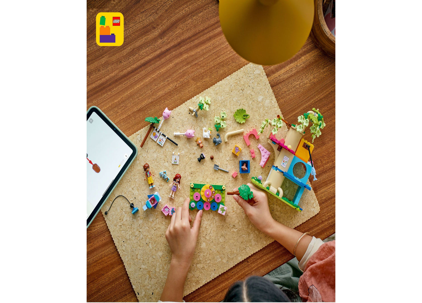 LEGO Friends Cat Birthday Party Tree House 42666 Building Set - 321 Pieces