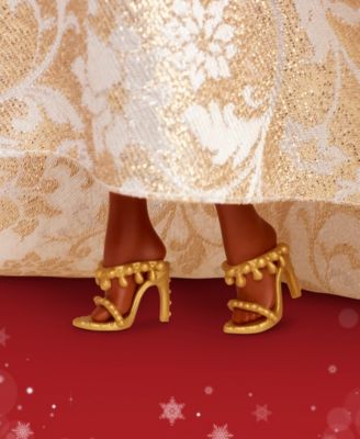 Barbie 2025 Holiday Fashion Doll - Curly Side-Part