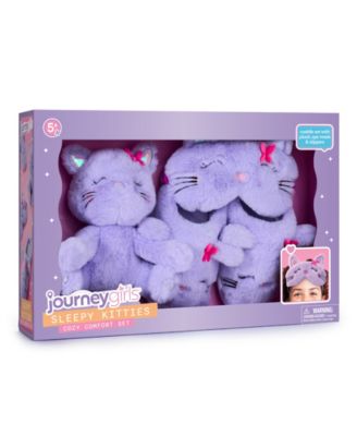 Journey Girls Sleepy Kittie Cozy Comfort Set for Toddlers and Kids