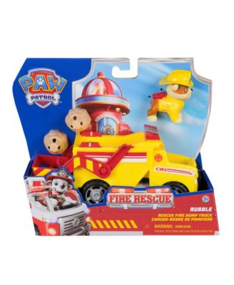 Paw Patrol Fire Rescue Rubble's Firefighter Truck