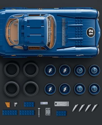 Mattel Brick Shop Hot Wheels Mercedes-Benz 300 SL Collector's Edition Building Set - 1600 Pieces
