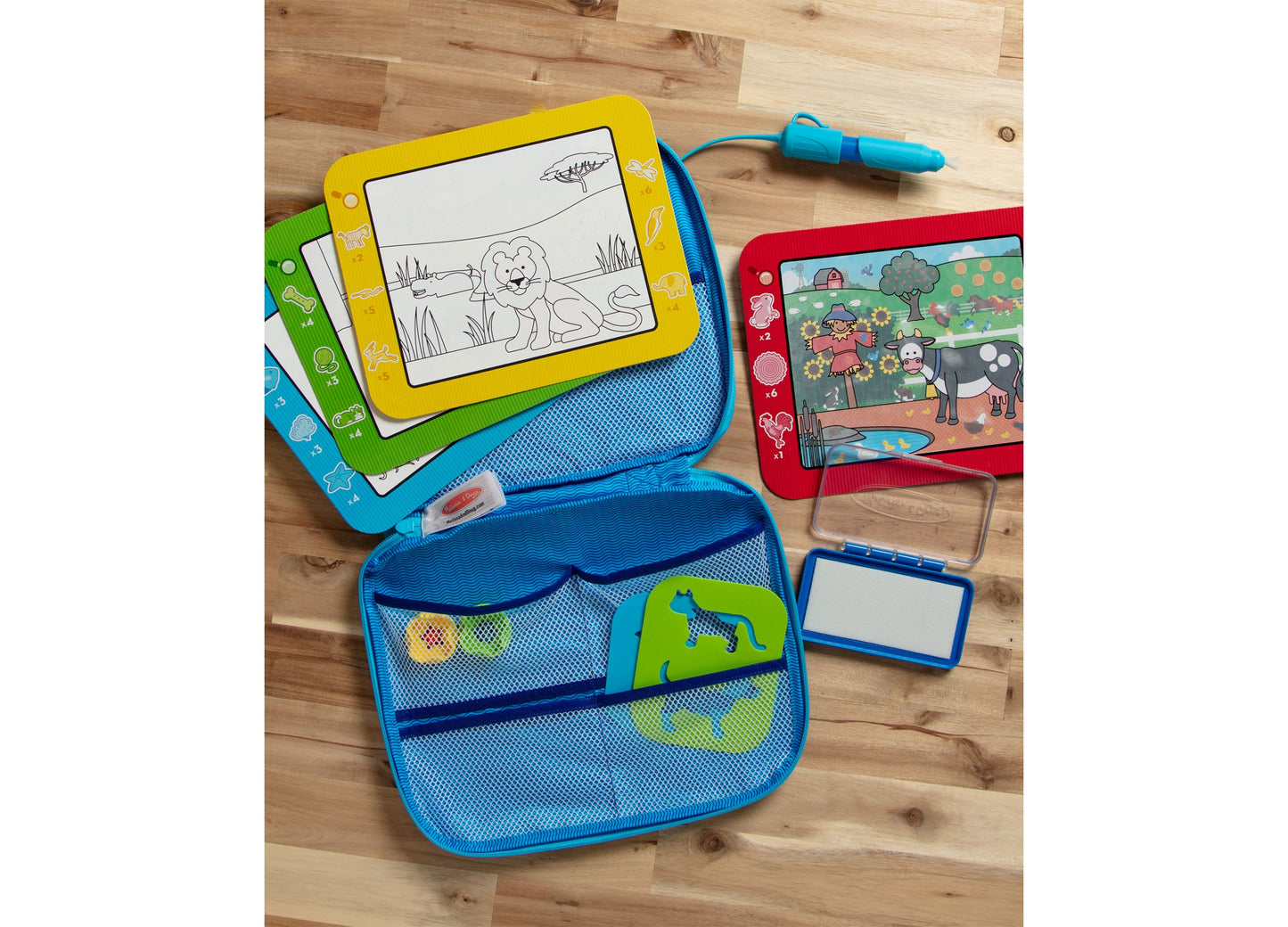 Melissa & Doug Water Wow! Multi-Activity Reusable Drawing Set with Case