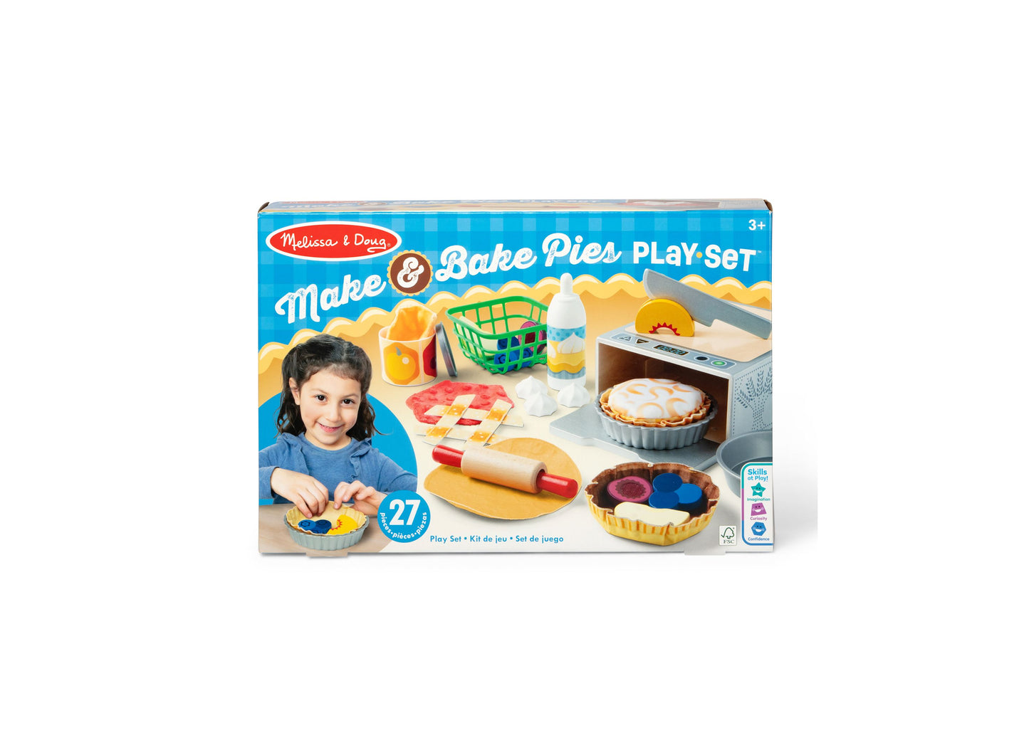 Melissa & Doug Doughlicious Cook, Bake & Serve Pretend Play Set