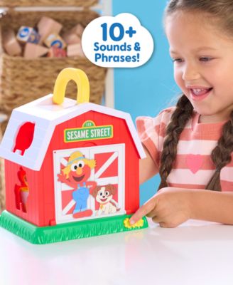 Sesame Street Elmo's Learn and Sort Barn - Interactive Shape Sorter