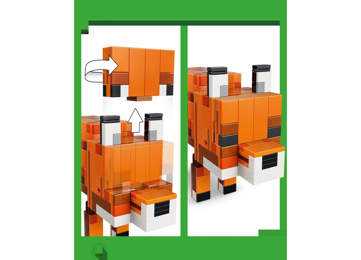 LEGO® Minecraft The Fox Lodge Adventure Set, 497 Pieces