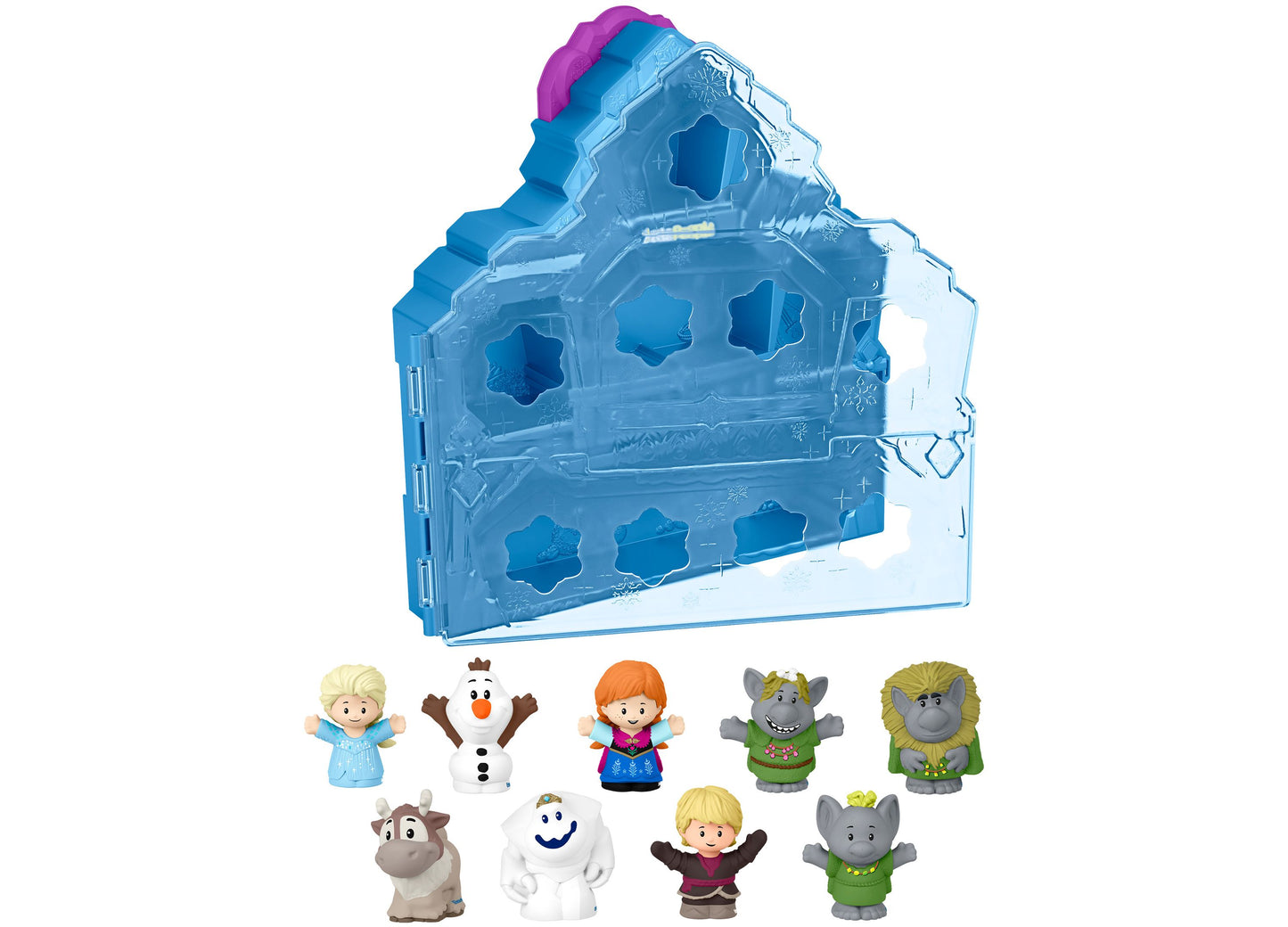 Fisher Price Disney Frozen Castle Carry Along Playset