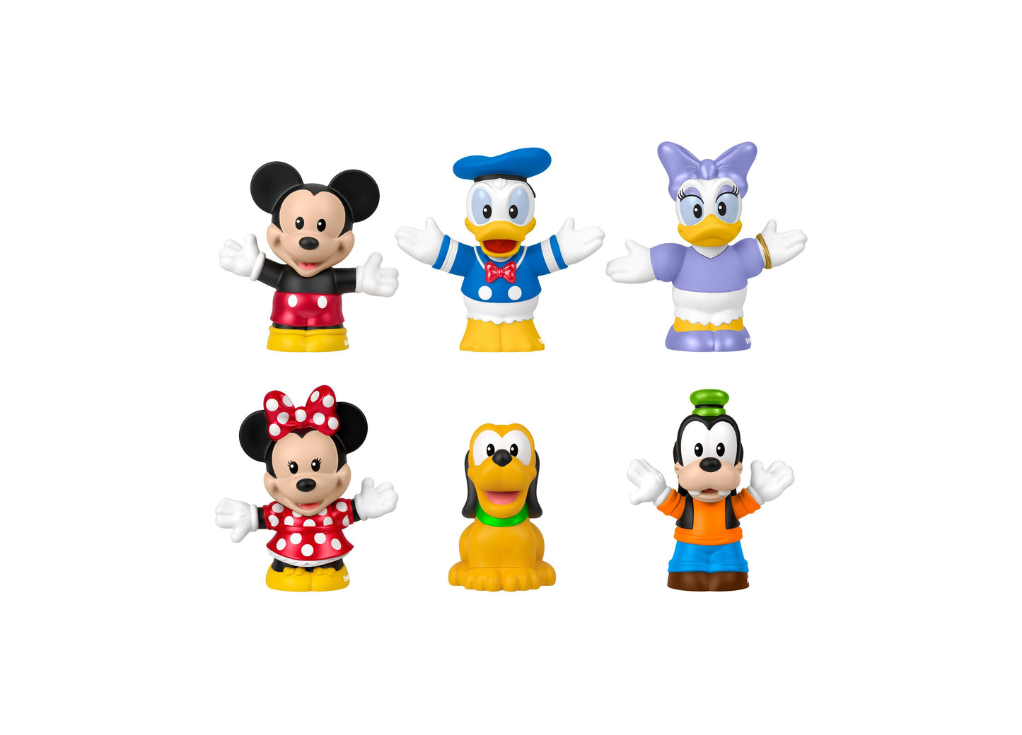 Fisher Price Little People Disney Mickey & Friends Figure Set - 6 Pieces