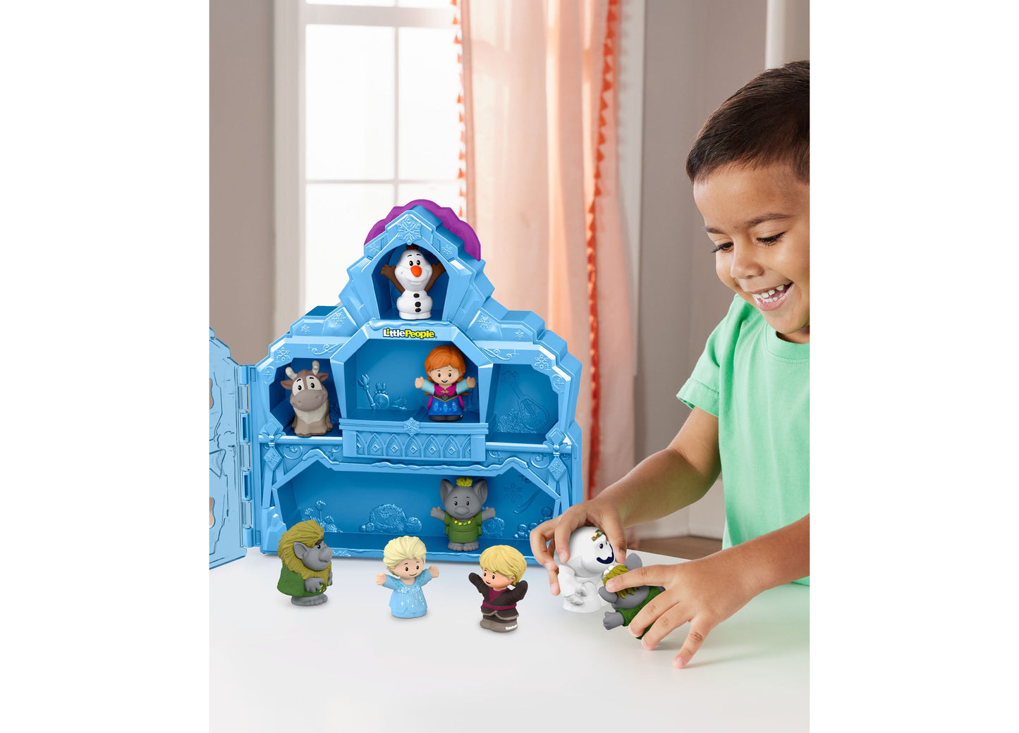 Fisher Price Disney Frozen Castle Carry Along Playset
