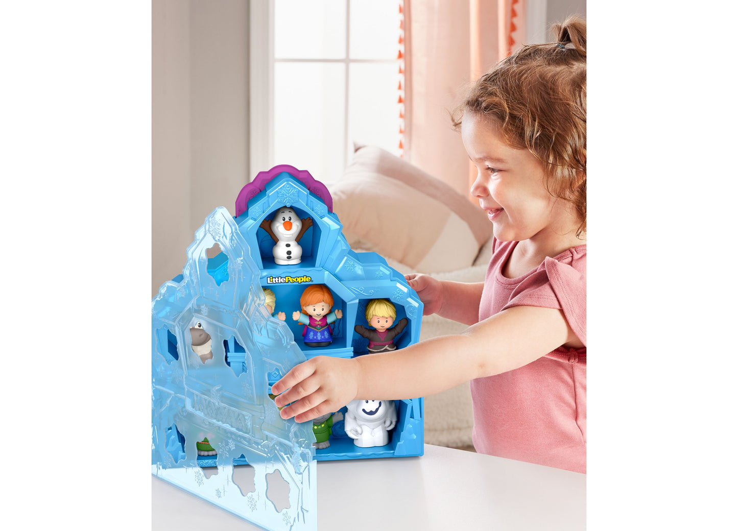 Fisher Price Disney Frozen Castle Carry Along Playset