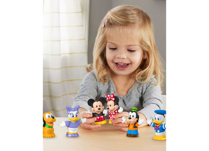 Fisher Price Little People Disney Mickey & Friends Figure Set - 6 Pieces