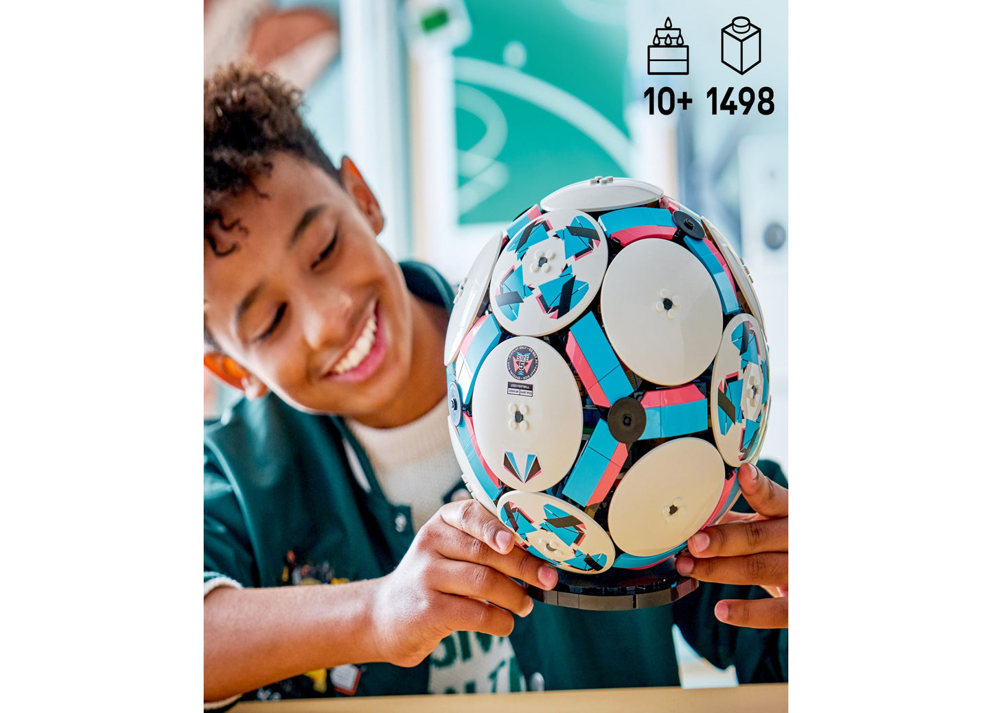 LEGO® Editions Soccer Ball Kids Building Toy, 43019