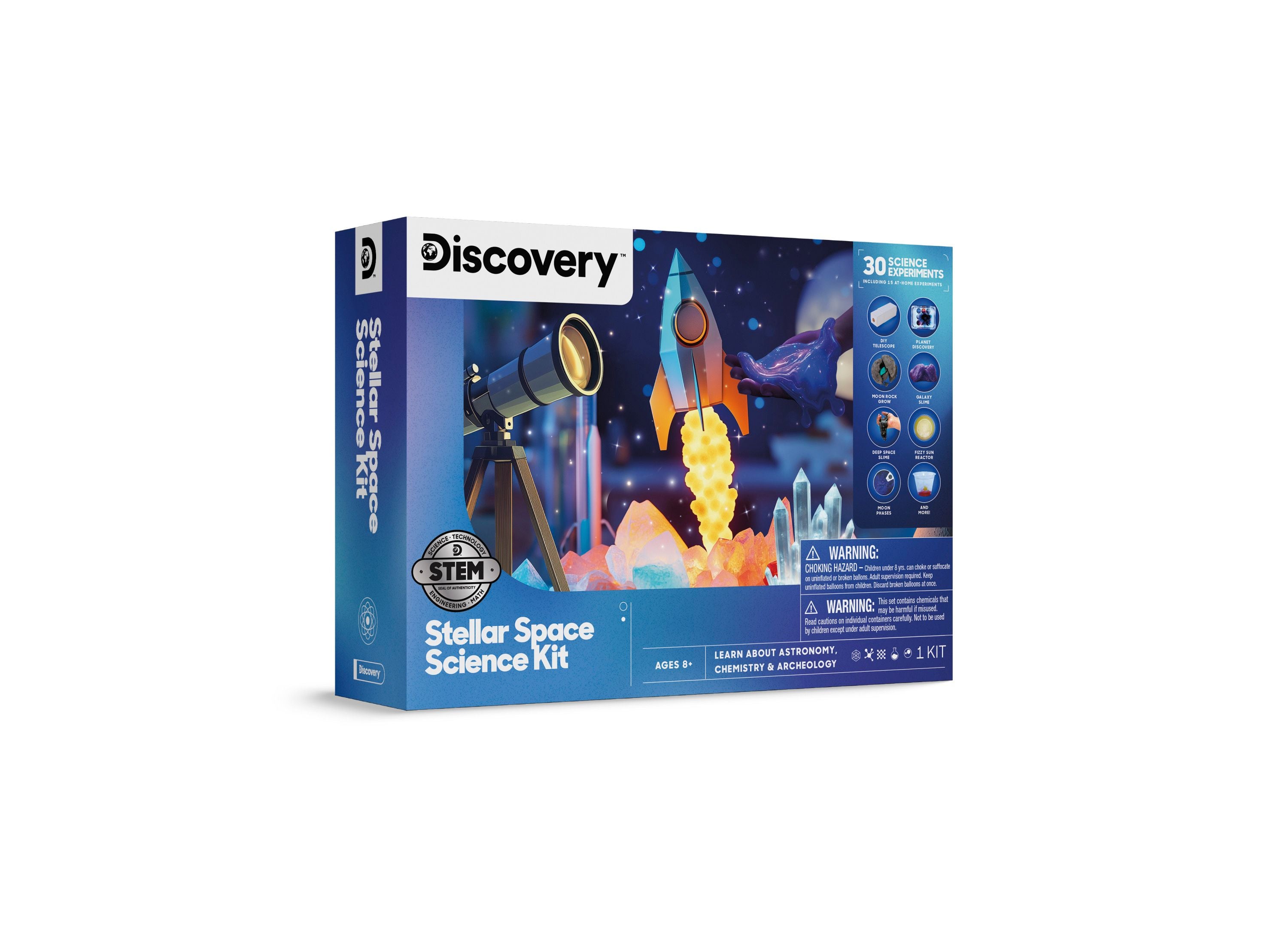Discovery Kids Stellar Space Science Kit With 27 Experiments – Toys"R"Us