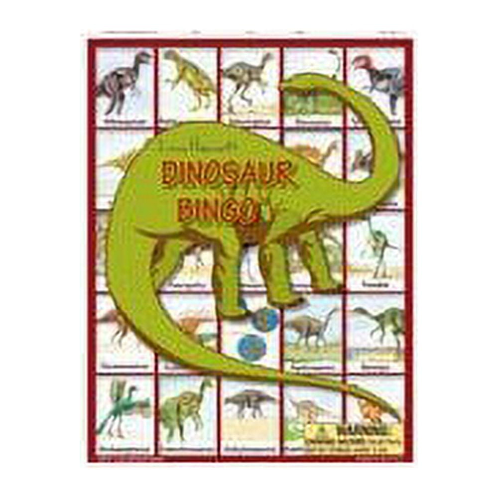 Dinosaur Bingo Game for Kids: Prehistoric T-Rex and Friends Edition