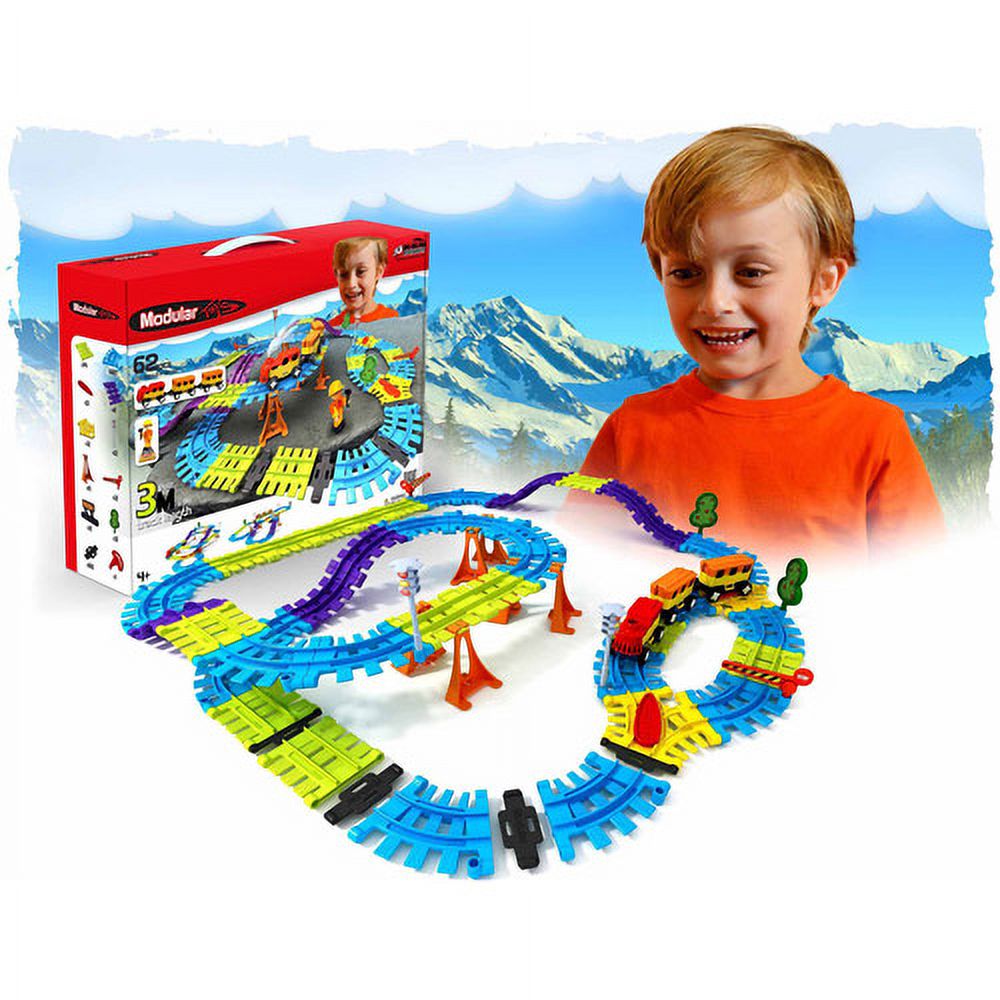 Modular Toys USA - 3D Railway Construction Set - City Explorer Edition