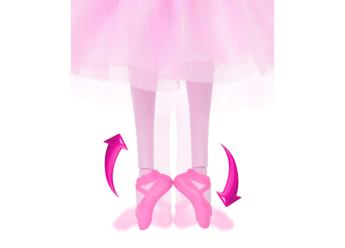 Barbie Nutcracker Clara ballerina doll with pink tutu, articulated ankles, and pointe shoes