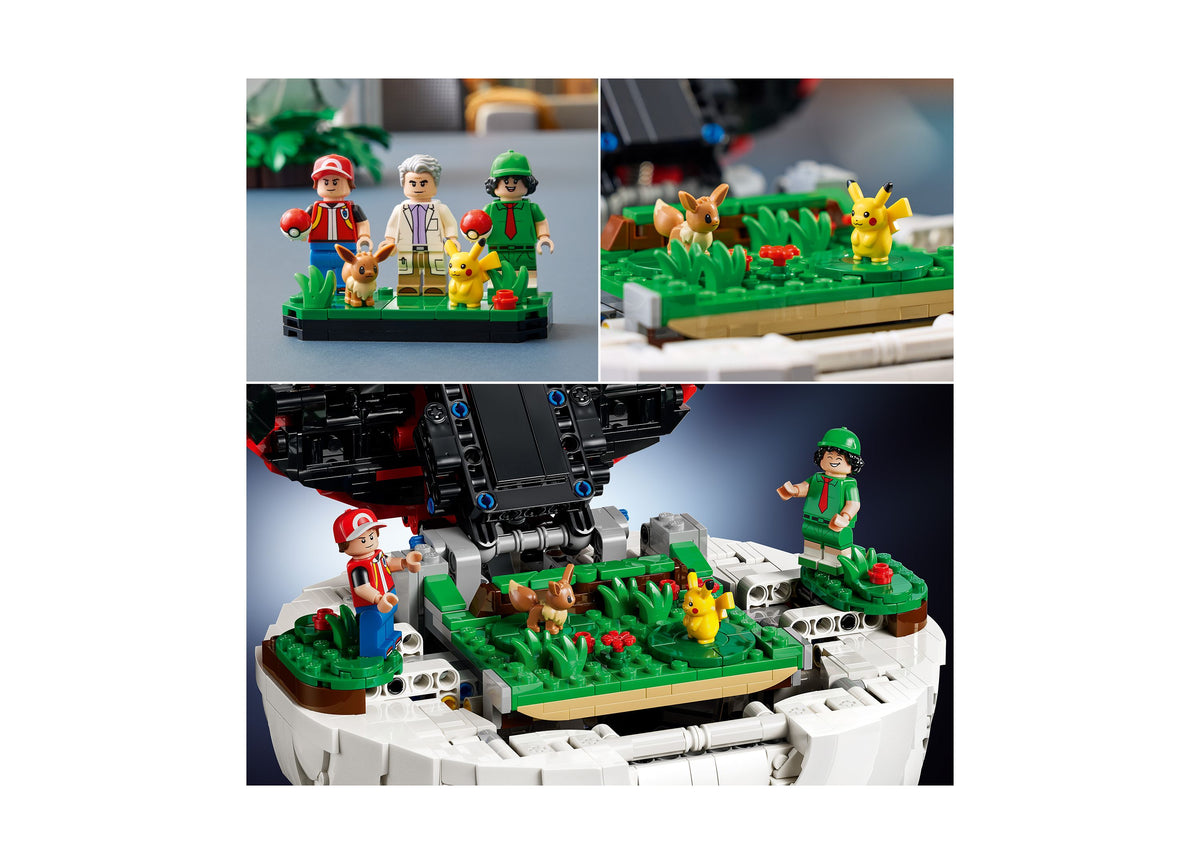 LEGO® Pokémon Iconic Trainer Moments Poké Ball 72154 2,386-Piece Building Set, Ages 18+