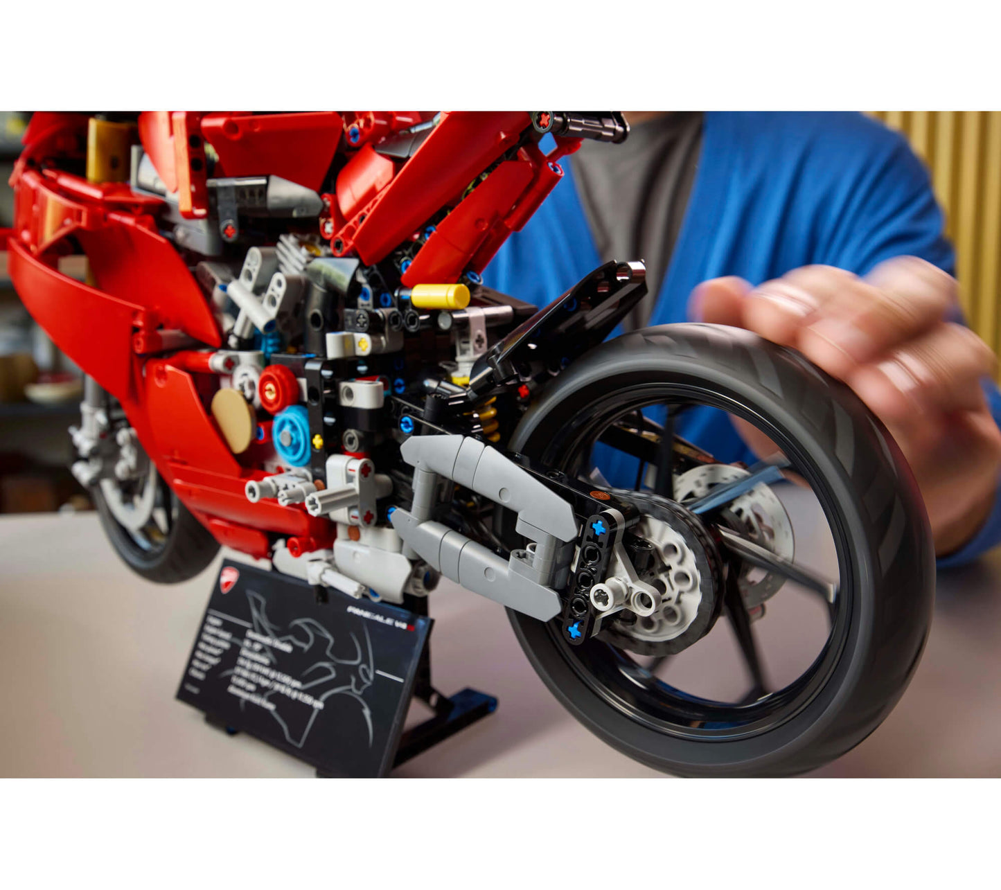 LEGO® Technic™ Ducati Panigale V4 S Motorcycle Model Building Set 42202