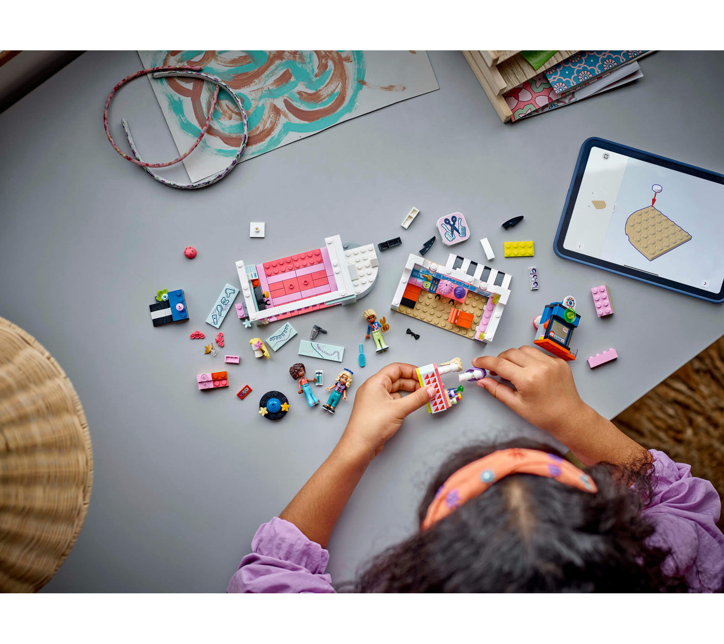 LEGO® Friends Hair Salon and Accessories Store Creative Pretend-Play Toy 42662