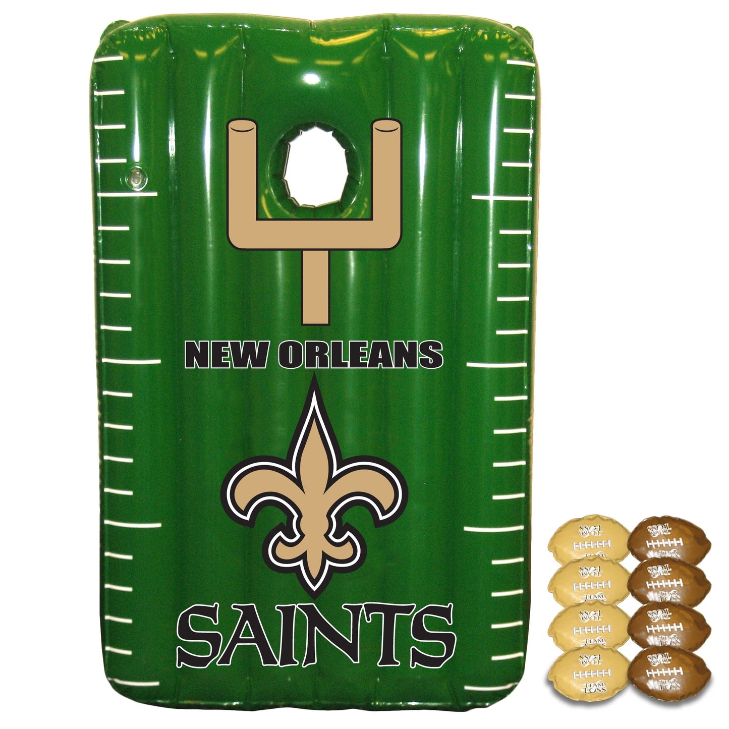 Fremont Die New Orleans Saints NFL Inflatable Bean Bag Toss Game