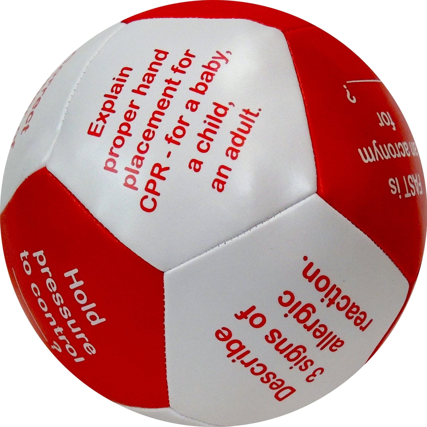 Thumball CPR & First Aid Interactive Learning Ball - 6"