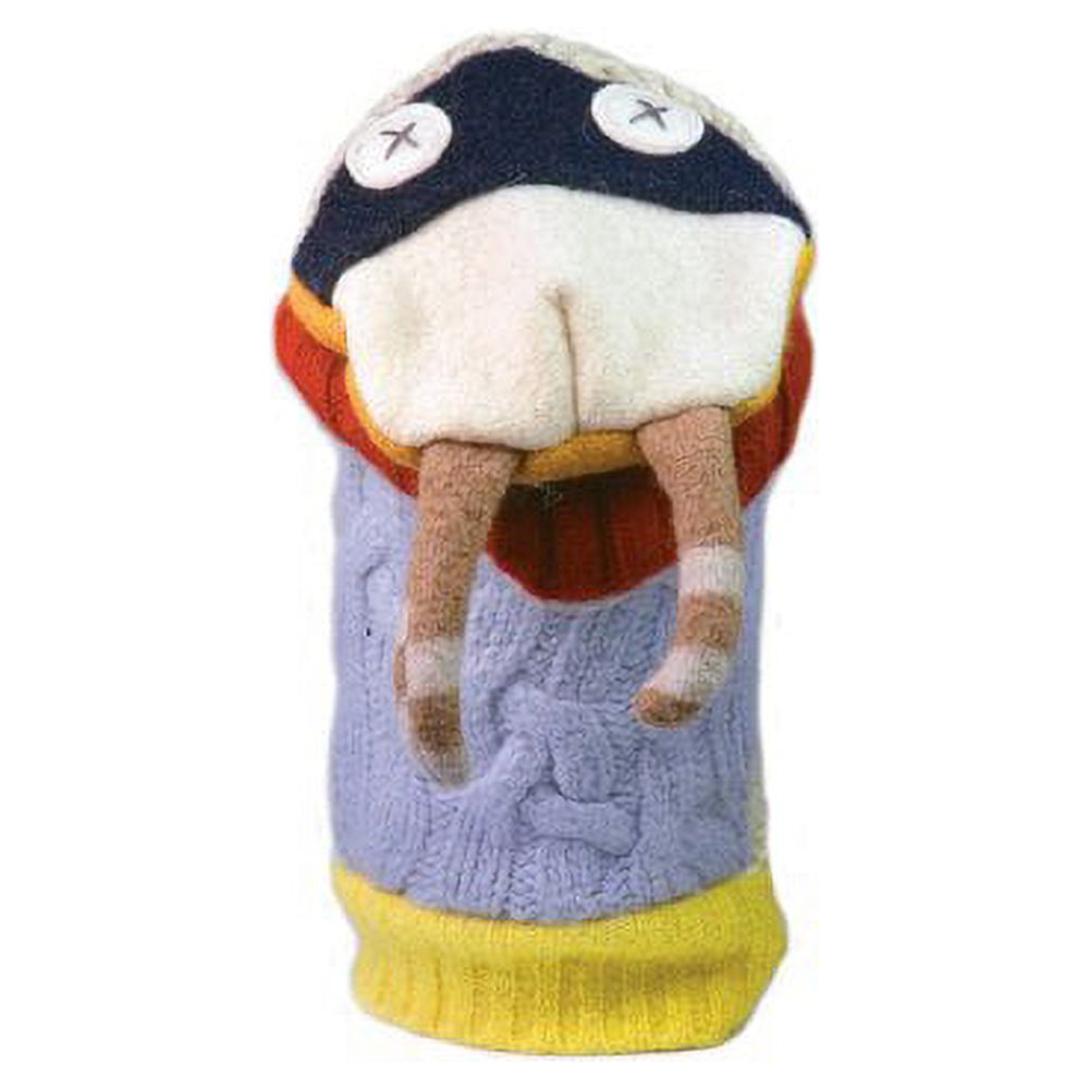 Cate & Levi Handcrafted Walrus Puppet from Reclaimed Wool