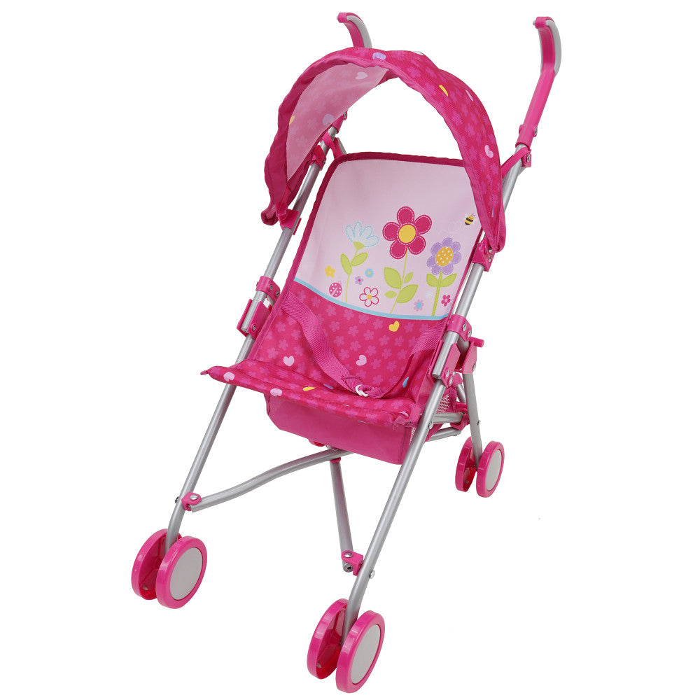 Toys'R'Us Colorful Garden Doll Stroller for Outdoor Play – Toys