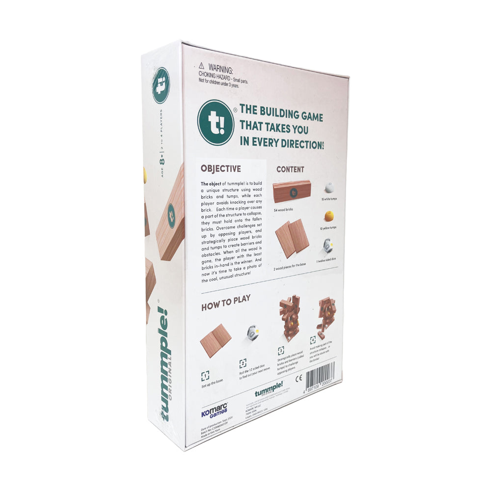 tummple! Award-Winning Building Party Game by Komarc Games