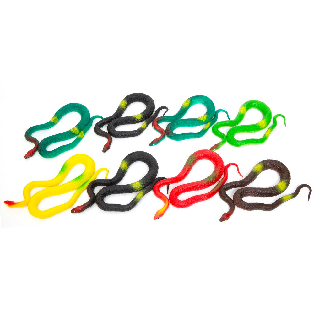 rubber snakes dollar tree nearby Boley Colorful 19-Inch Lifelike Rubber Snakes