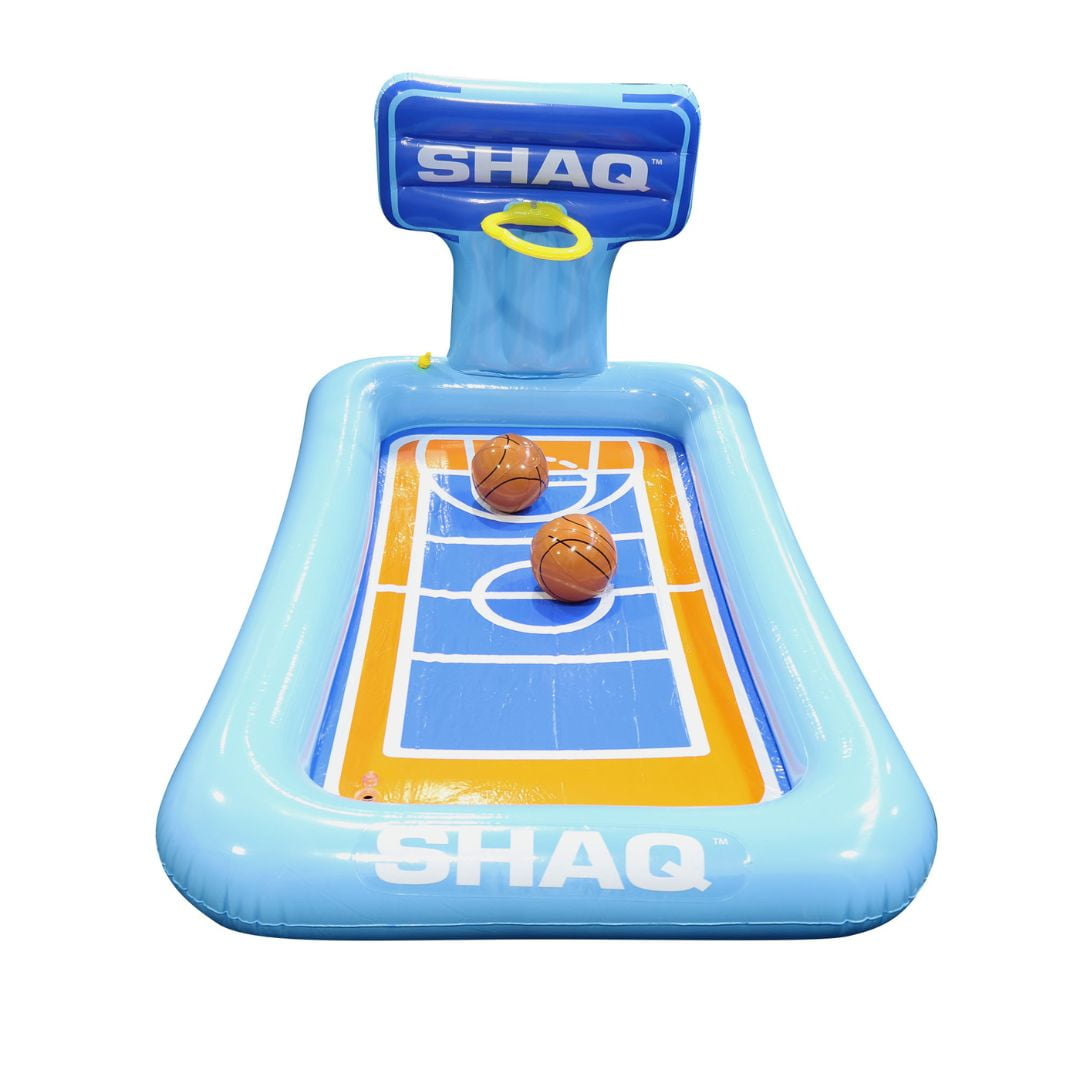 SHAQ Basketball Sprinkler Mat Pool Toy for Kids