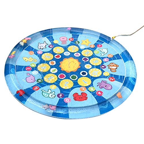 Sunny Days Entertainment Colorful Sea Life Splash Pad