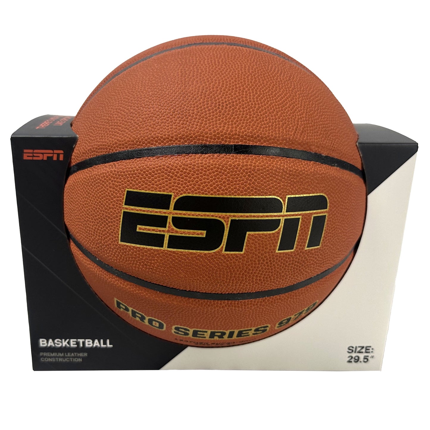 ESPN 979 Leather Basketball 29.5" - Master Your Game