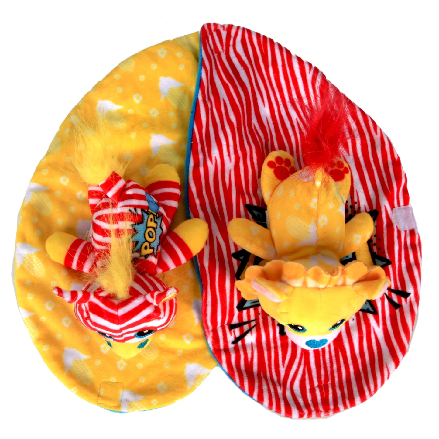 Cutetitos Budditos 5-inch Plush Buttered Popcorn Pair