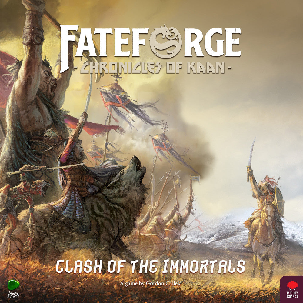 Mighty Boards: Fateforge Chronicles of Kaan: Clash of the Immortals - Strategy Board Game, Ages 14+, 1-4 Players