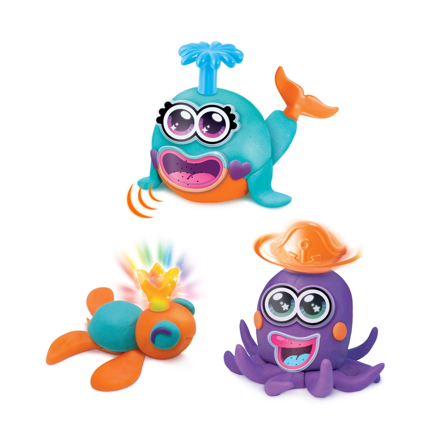 Canal Toys Ocean Wonders Sea Creatures Interactive Dough Set - Medium Box