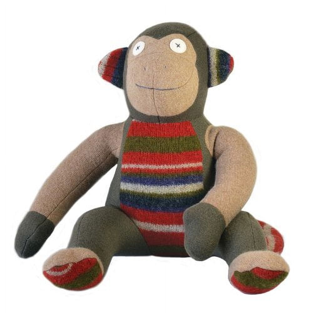 Cate & Levi 20 inch Eco-Friendly Softy Monkey Stuffed Animal