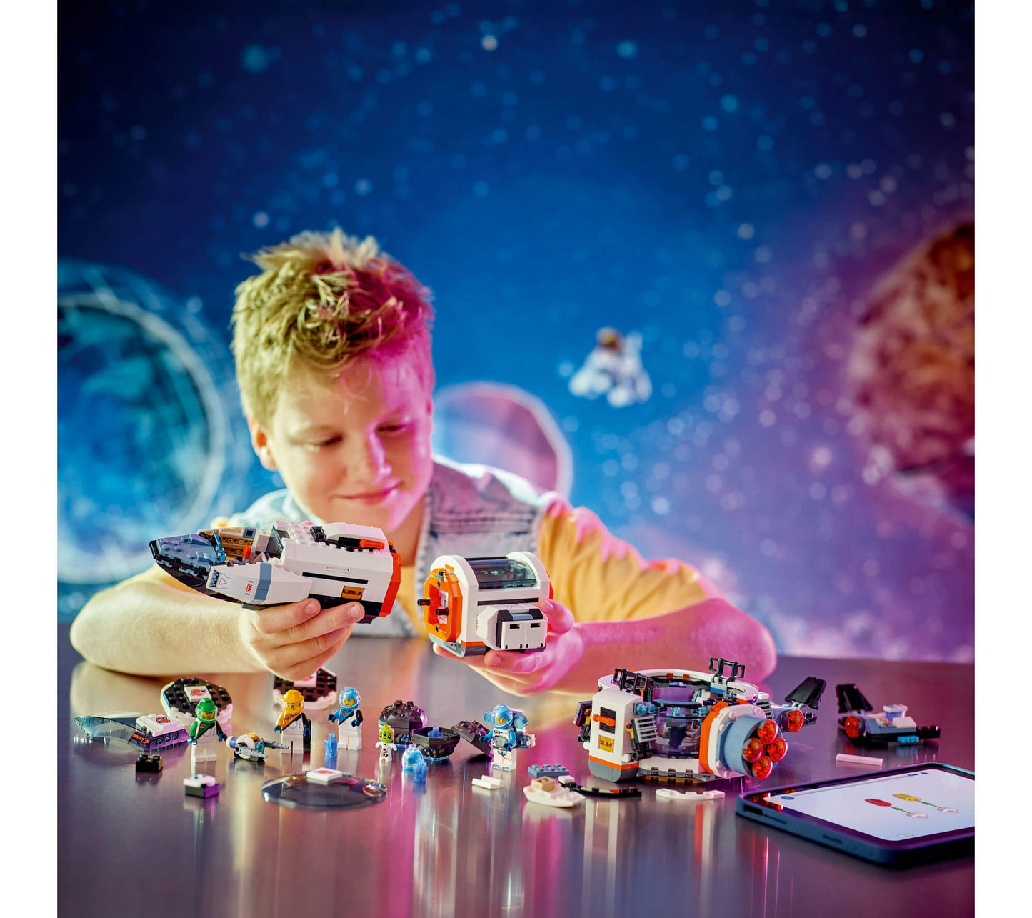 LEGO® City Modular Galactic Spaceship, Outer Space Toy for Kids 60446