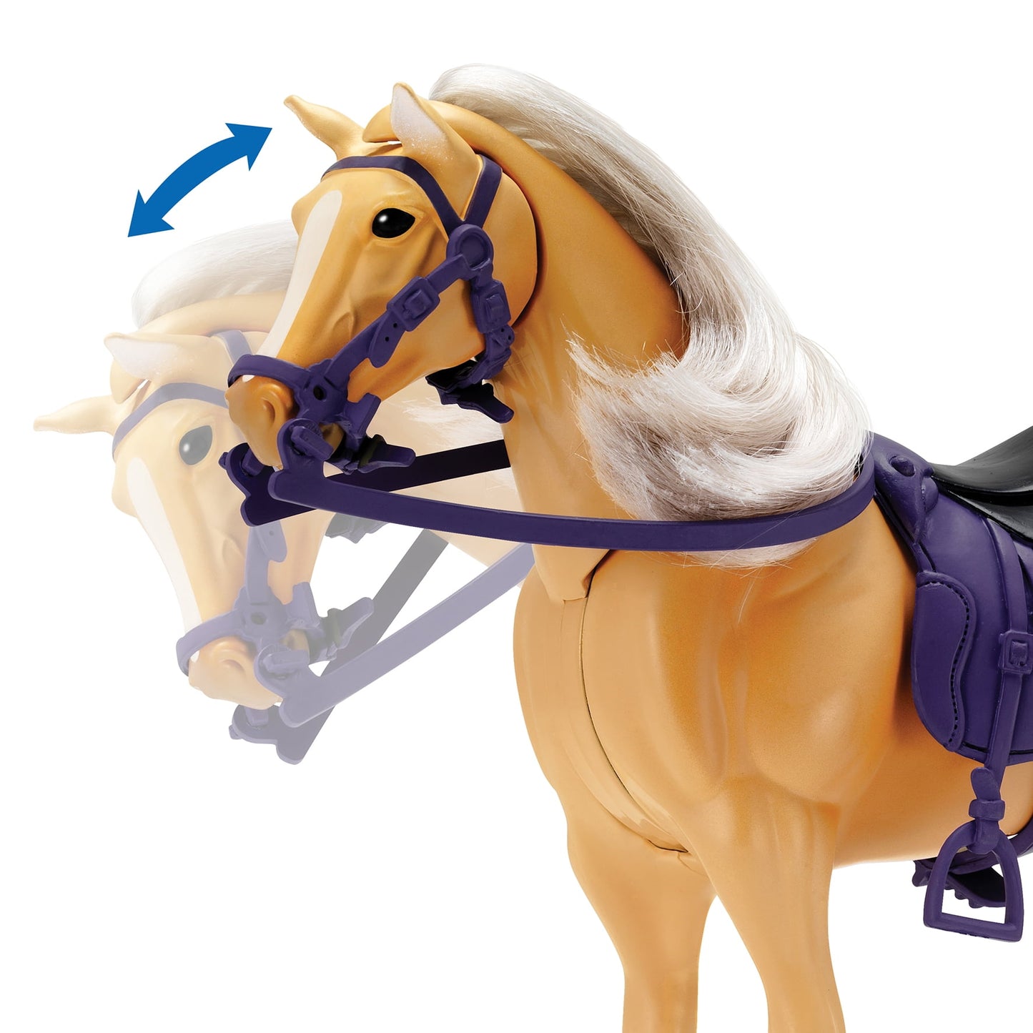 Blue Ribbon Champions Palomino Horse Interactive Playset