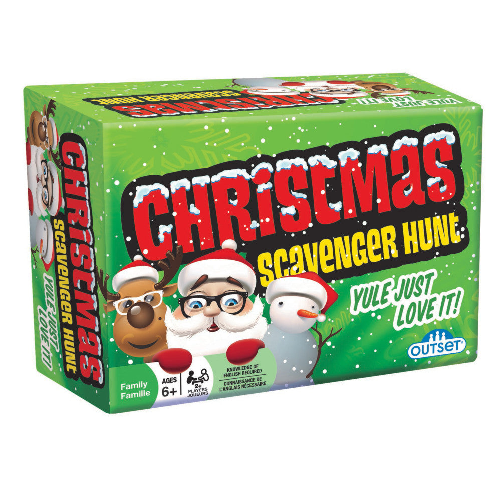 Outset Media Christmas Scavenger Hunt Indoor and Outdoor Game