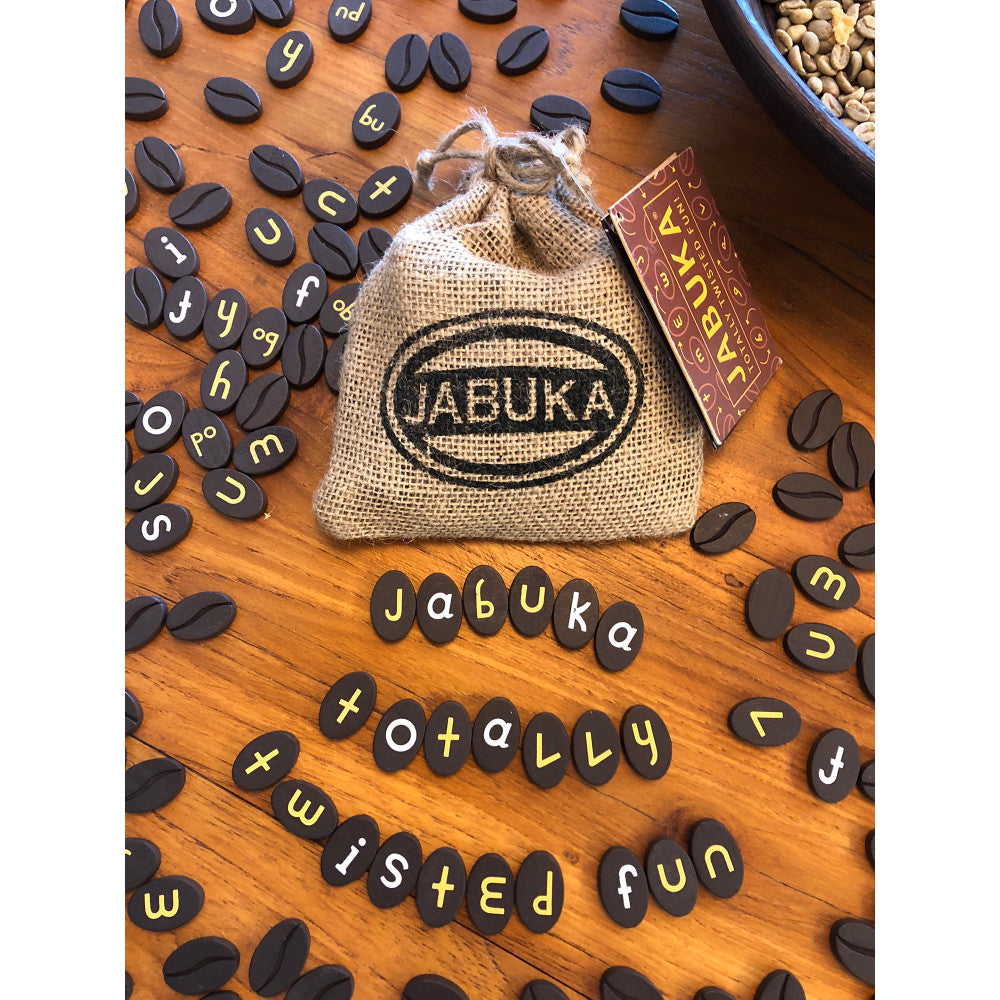 MukikiM: Jabuka - Twisting Letter Word Game, Alphabet Puzzle, Ages 8+, 2-8 Players