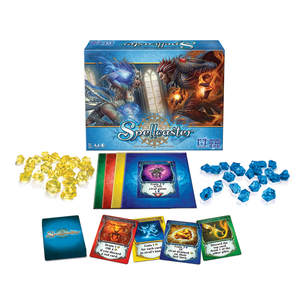 Spellcaster Base Game and Potions Expansion Strategy Card Game