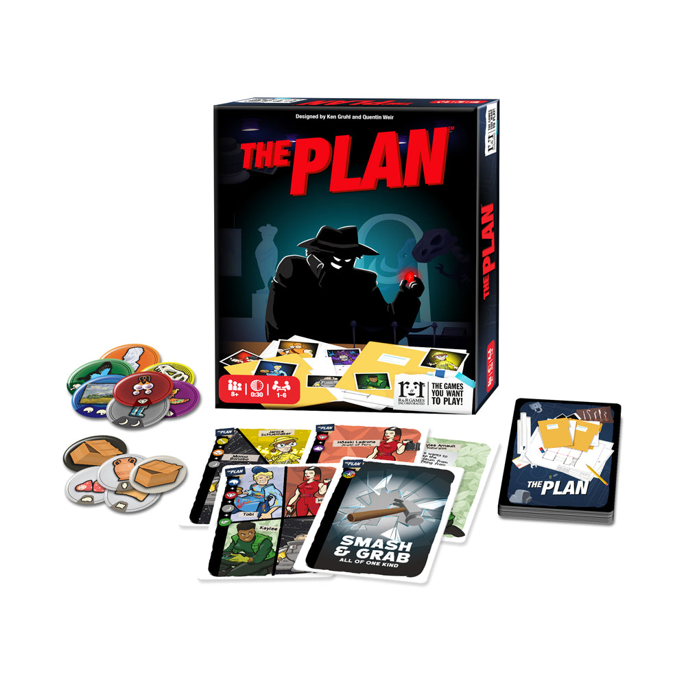 The Plan Strategic Treasure Hunt Board Game by R&R Games