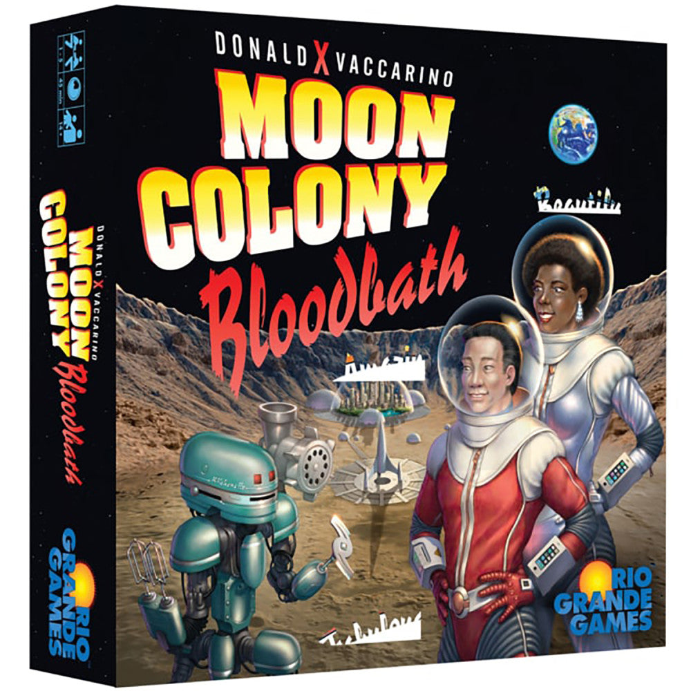 Rio Grande Games: Moon Colony Bloodbath - Strategy Card Game, Ages 14+, 1-5 Players
