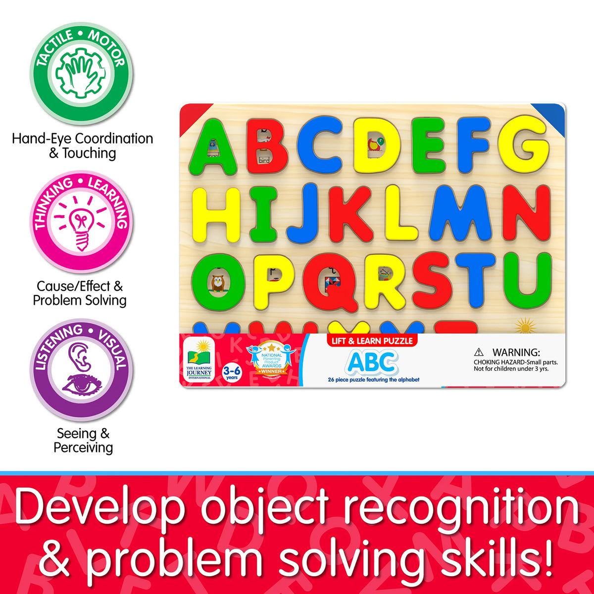 Lift & Learn ABC Tray Puzzle