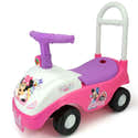 Voiture à Pousser Minnie Pour Enfants 1-3 Ans - Jouet D'éveil Avec Volant, Lumières Et Système Anti-basculement (Rose) - 10